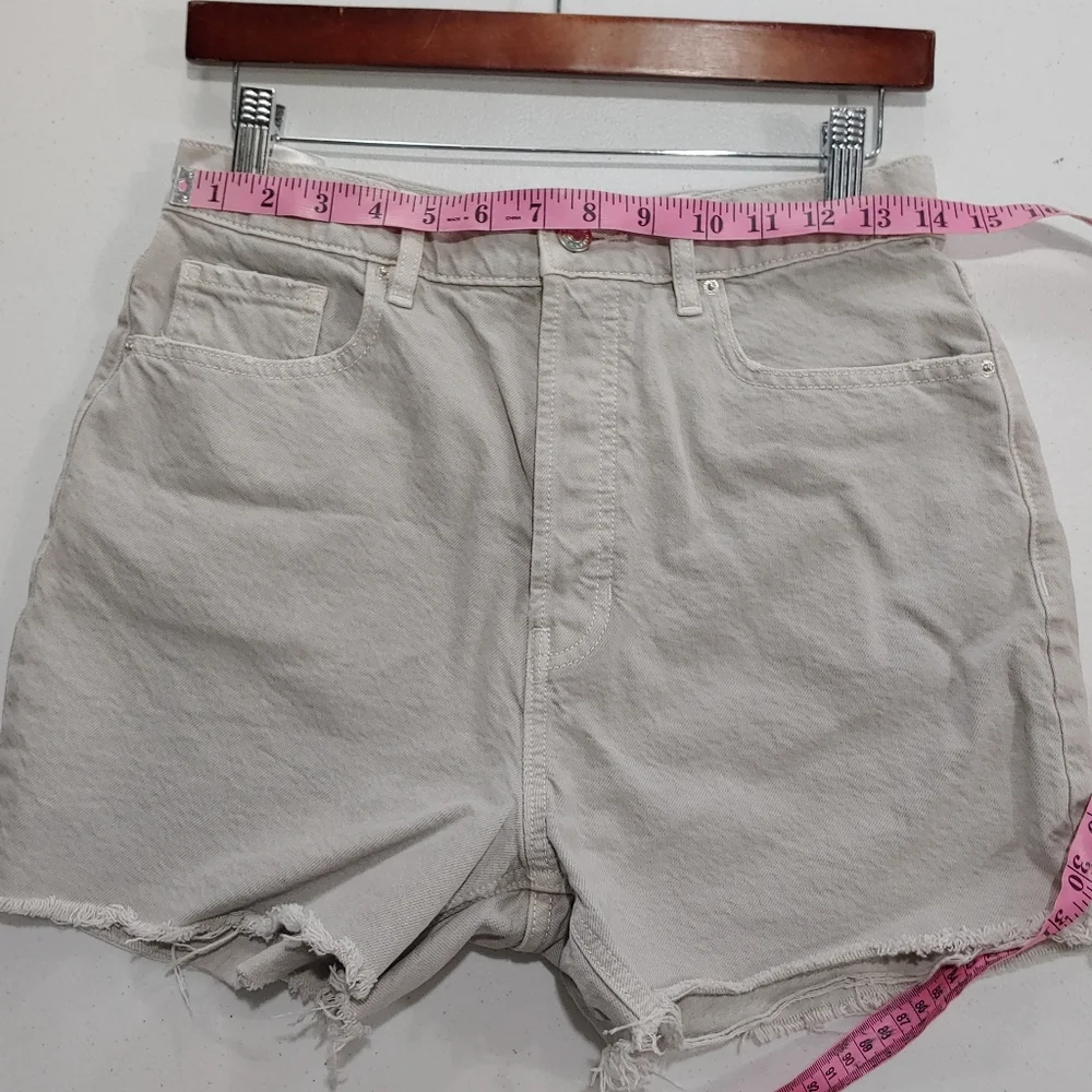 PACSUN 90'S GIRLFRIEND BUTTON FLY SHORT (a140)